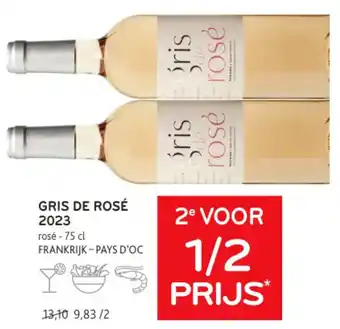 Alvo GRIS DE ROSÉ 2023 rosé - 75 cl aanbieding