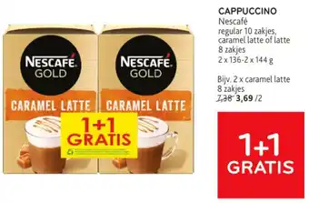 Alvo CAPPUCCINO Nescafé aanbieding