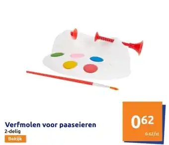 Action Verfmolen voor paaseieren aanbieding