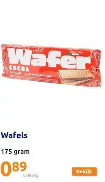 Action Wafels aanbieding