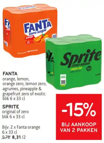 Alvo Fanta orange 6 x 33 cl aanbieding