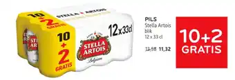 PILS Stella Artois blik 12 x 33 cl