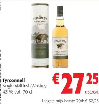 Colruyt Tyrconnell Single Malt Irish Whiskey 70 cl aanbieding