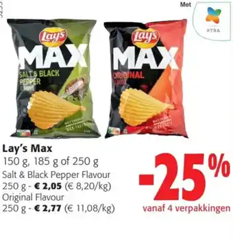 Colruyt Lay's Max aanbieding