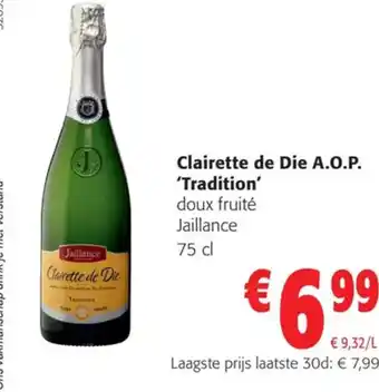 Clairette de Die A.O.P. 'Tradition' 75 cl