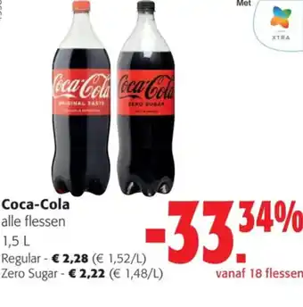 Colruyt Coca-Cola 1.5L aanbieding