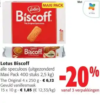 Colruyt Lotus Biscoff aanbieding