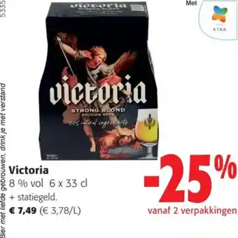 Colruyt Victoria 6 x 33 cl aanbieding