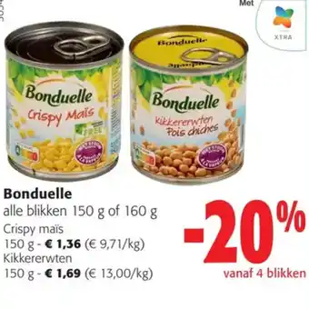 Colruyt Bonduelle 150g aanbieding