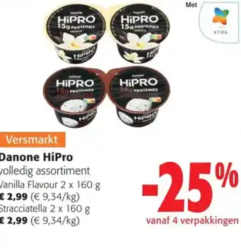 Colruyt Danone HiPro 2 x 160g aanbieding