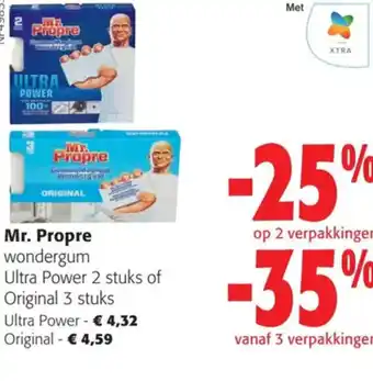 Colruyt Mr. Propre wondergum aanbieding