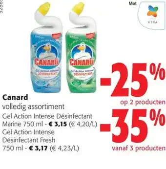 Colruyt Canard volledig assortiment 750ml aanbieding