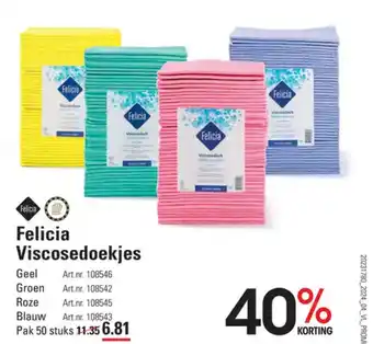Felicia Viscosedoekjes