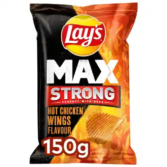 Delhaize Chips | Hot Chicken Wings Smaak aanbieding