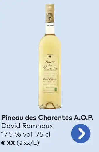 Pineau des Charentes A.O.P. 75 cl