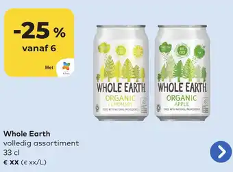 Whole Earth volledig assortiment 33 cl