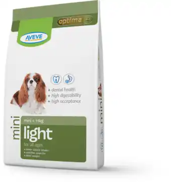 AVEVE Droogvoer voor honden van kleine rassen Light aanbieding