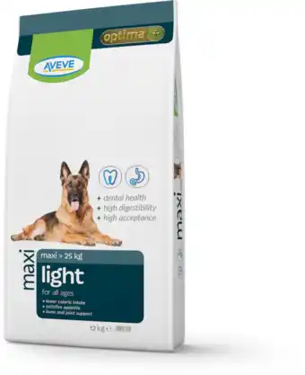 AVEVE Droogvoer voor honden van grote rassen Light aanbieding