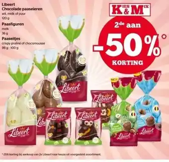 Spar Libeert Chocolade paaseieren aanbieding