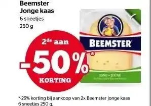 Spar Beemster Jonge kaas aanbieding
