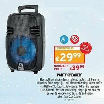 I dance party speaker