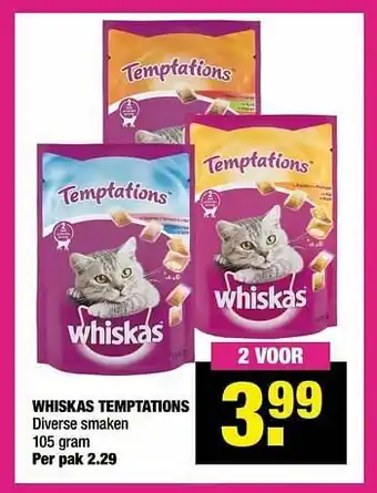 Whiskas temptations