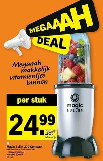 Albert Heijn Magic bullet 200 compact aanbieding