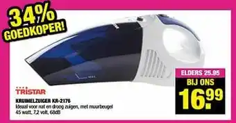 Big Bazar Tristar kruimelzuiger kr-2176 aanbieding