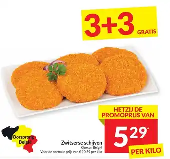 Intermarché Zwitserse schijven aanbieding
