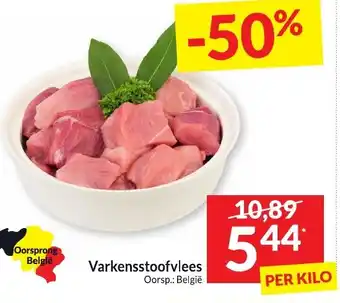 Intermarché Varkensstoofvlees aanbieding