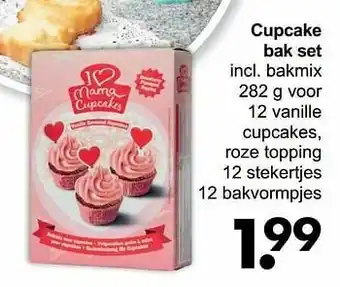 Cupcake bak set