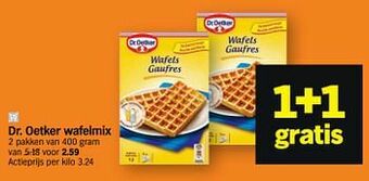 Albert Heijn Dr. oetker wafelmix aanbieding