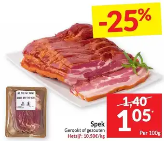 Intermarché Spek 100 g aanbieding