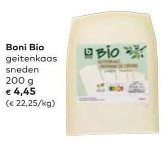 Bio Planet Boni bio geitenkaas aanbieding