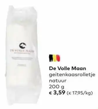 Bio Planet De volle maan geitenkaasrolletje natuur aanbieding