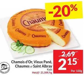 Chamois d'Or, Vieux Pané, Chaumes of Saint Albray 100 g