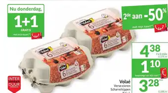 Intermarché Volaé Verse eieren Scharrelkippen aanbieding