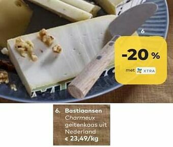 Bio Planet Bastiaansen charmeux geitenkaas aanbieding