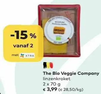 Bio Planet The bio veggie company linzenkroket aanbieding