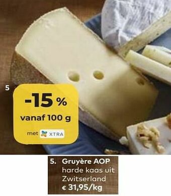 Bio Planet Gruyère aop harde kaas aanbieding