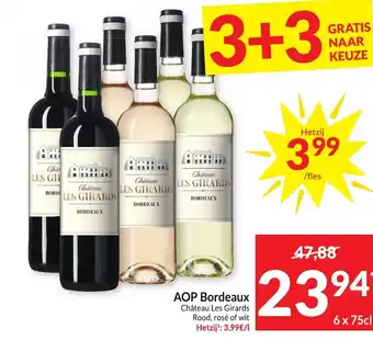 Intermarché AOP Bordeaux 6 x 75 cl aanbieding