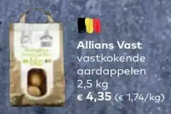 Allians vast vastkokende aardappelen