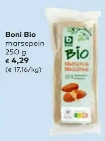 Bio Planet Boni bio marsepein aanbieding