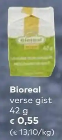 Bio Planet Bioreal verse gist aanbieding