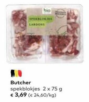 Bio Planet Butcher spekblokjes aanbieding