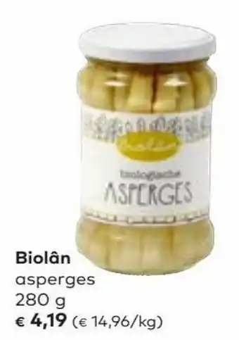 Biolân asperges