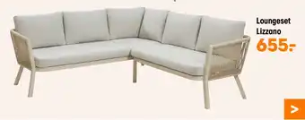 Kwantum Loungeset Lizzano aanbieding