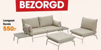 Kwantum Loungeset Nuvola aanbieding