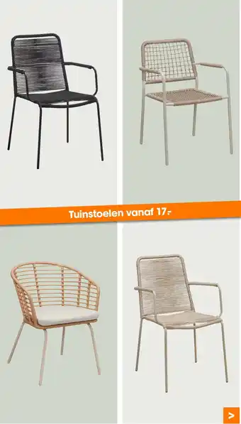 Kwantum Tuinstoelen aanbieding