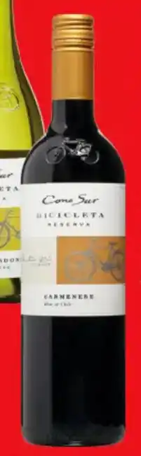 BICICLETA 2020 85% carmenère rood - 75 cl